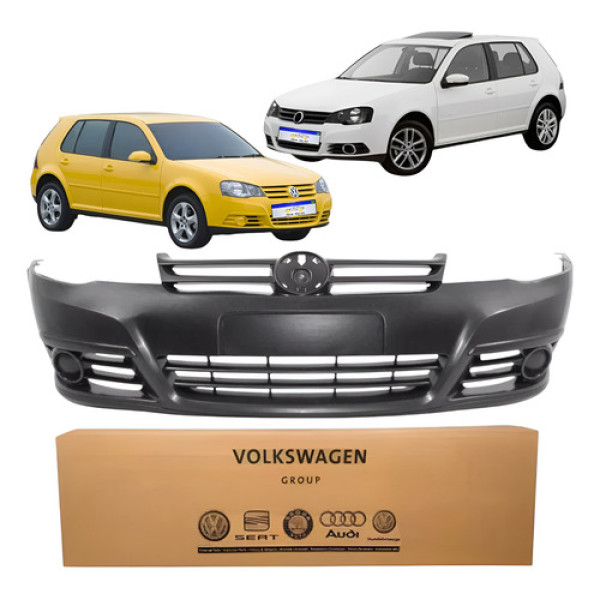 Parachoque Dianteiro Golf 2008 A 2013 Novo Original S/ Milha Preto