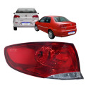 Lanterna Fiat Siena 2008 2009 2010 2011 2012 2014 2015 16 Le Esquerdo/motorista Vermelho