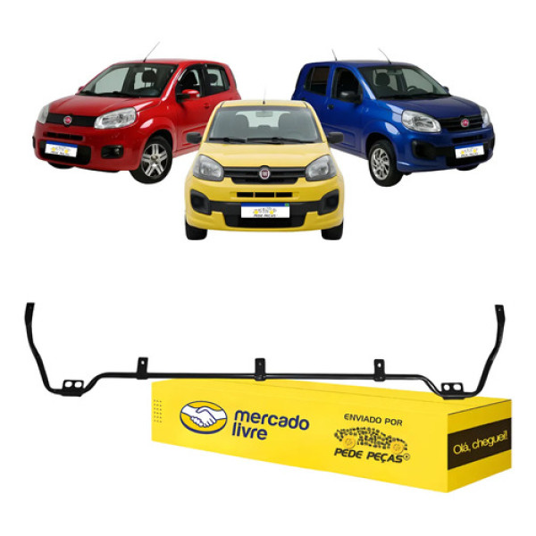 Travessa Inferior Dianteira Fiat Uno 2011 12 13 A 2021 Nova