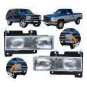 Par Farol Gm Silverado Superior 1993 94 95 96 97 98 A 2001