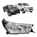 Farol Dianteiro Toyota Hilux 2016 2017 A 2021 Sem Led Novo
