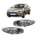 Farol Fluence 2011 A 2015 Elétrico Com Motor Sem Projetor
