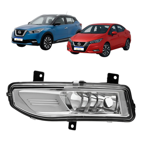 Farol Milha Kicks Versa 2017 A 2022 2023 2024 2025 2026 L.e