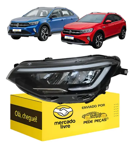 Farol Nivus 2020 21 22 23 2024  Sinaleira Full Led Esquerdo Esquerdo/motorista