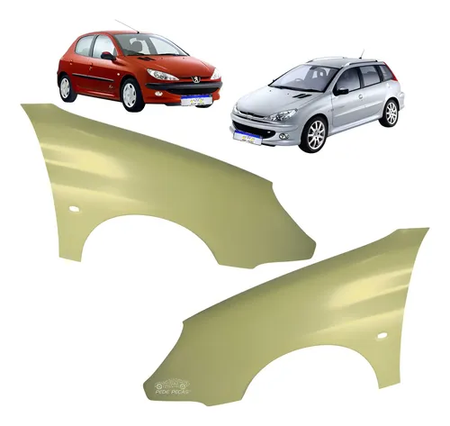 Paralama Peugeot 206 Sw Escapade 1999 2000 2001 2002 A 10