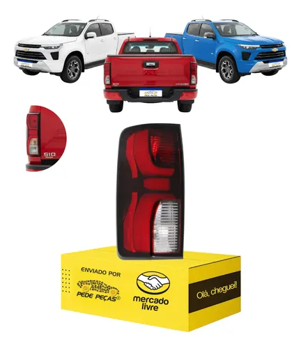 Lanterna Sinaleira Chevrolet S10 2025 2026 C/led Nova L.e Esquerdo/motorista Fume