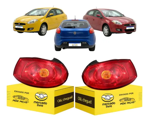 Par Lanterna Fiat Br...