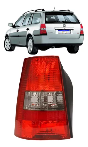 Lanterna Vw Parati G3 2 Fase 2003 2004 2005 Fume Le Esquerdo/motorista Vermelho