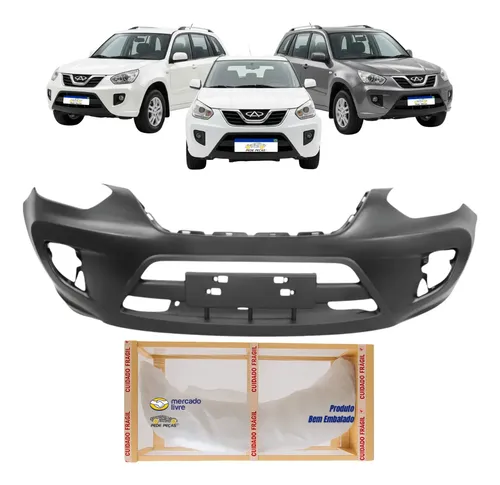 Parachoque Dianteiro Chery Tiggo 2014 2015 2016 Novo Preto
