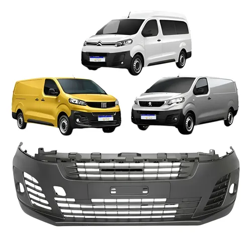 Parachoque Expert Jumpy Scudo 2018 A 2022 2023 2024 2025 Preto