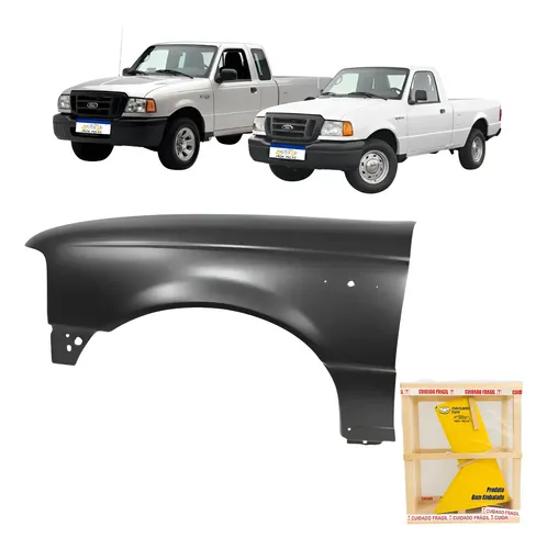 Paralama Ford Ranger 1998 1999 2000 2001 A 2009 S/furo Le