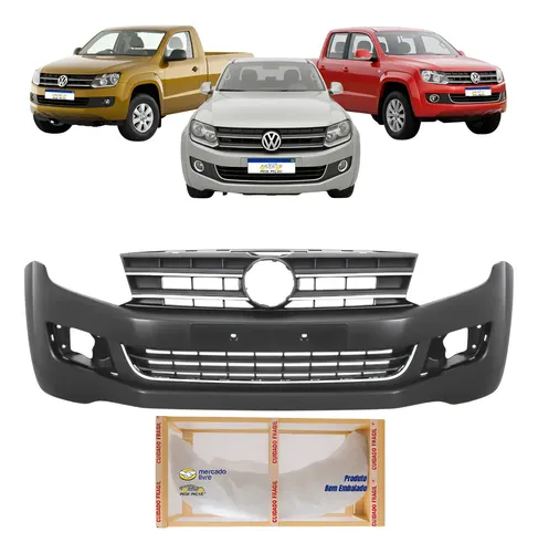 Parachoque Volkswagen Amarok 2011 2012 2013 2014 2015 2016 Preto