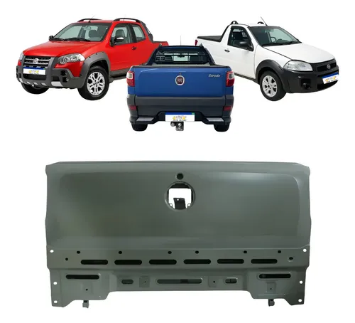 Tampa Carroceria Strada 2014 2015 2016 2017 2018 2019 2020 Cinza