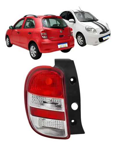 Lanterna Le Nissan March 2011 2012 2013 2014 S Sv Sr Rio Esquerdo/motorista Esquerdo/motorista
