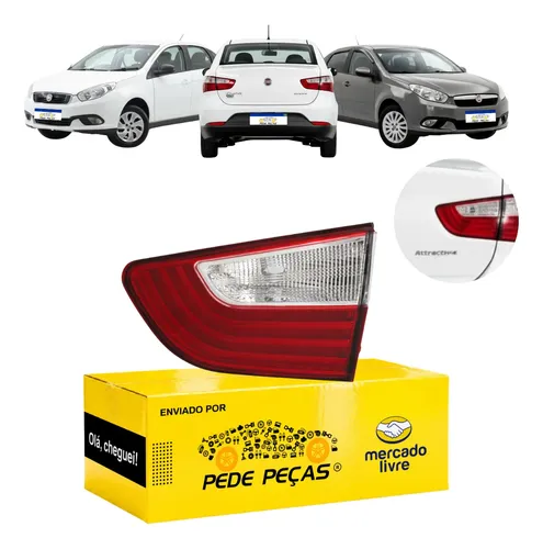 Lanterna Tampa Grand Siena 2012 13 14 15 A 2021 C/avaria Ld Direito/passageiro