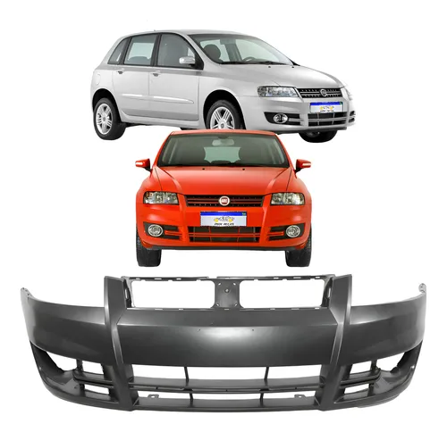 Parachoque Dianteiro Fiat Stilo 2007 2008 2009 2010 2011 Preto