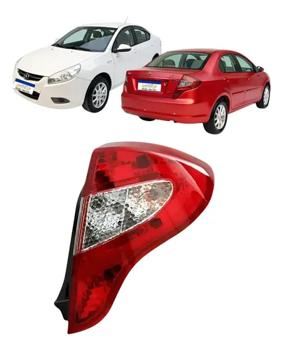 Sinaleira Traseira Jac J3 Sedan 2012 2013 Lanterna Nova