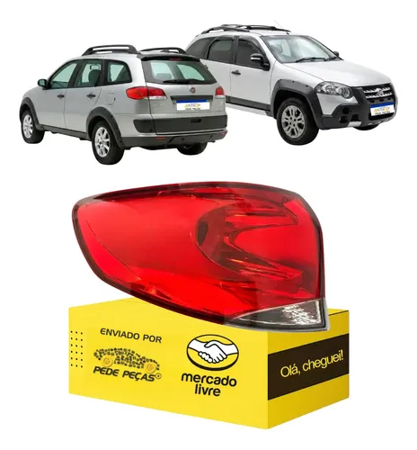 Lanterna Palio Weekend 2009 10 11 12 13 14 15 16 A 2020 L.e Esquerdo/motorista Esquerdo