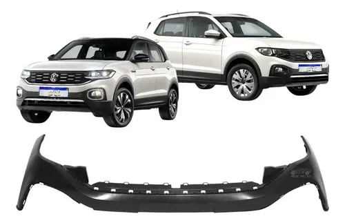 Parachoque Volkswagen Tcross 2019 2020 2021 2022 23 24 Novo Preto