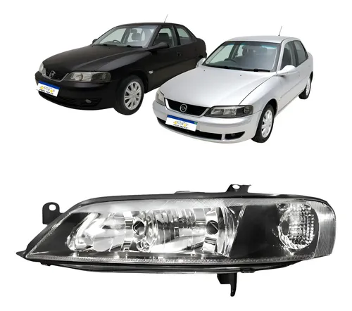 Farol Manual Chevrolet Vectra 1999 2000 A 2005 Esquerdo Novo Esquerdo