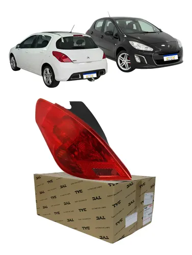 Lanterna Peugeot 308 2011 A 2015 Sinaleira Lado Motorista Esquerdo/motorista Vermelho