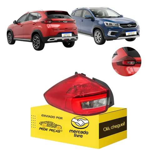 Lanterna Sinaleira Tiggo 2 2018 19 A 2022 Cristal C/led L.e Esquerdo/motorista Cristal