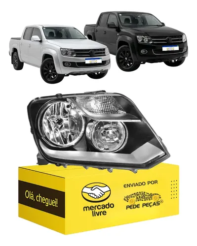 Farol Vw Amarok 2010 2011 2012 2013 2014 2015 2016 Novo L.d Direito