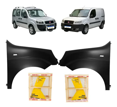 Par Paralama Fiat Doblo 2010 2011 2012 2013 A 2021