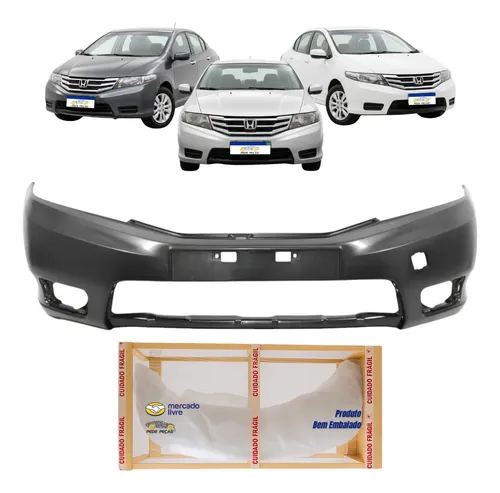 Parachoque Dianteiro Honda City 2015 2016 2017 Novo Preto