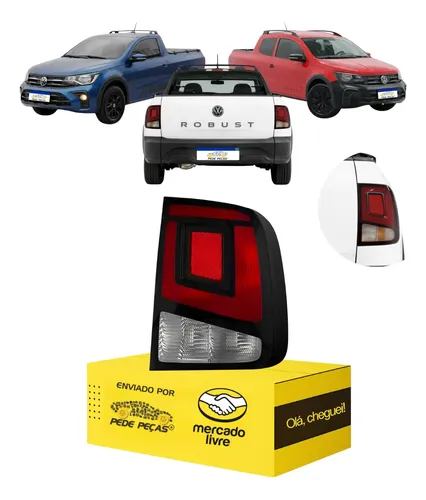 Lanterna Sinaleira Traseira Saveiro G8 2023 24 A 2026 L.d Direito/passageiro Tricolor