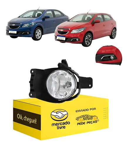 Farol Milha Cibié Gm Prisma Onix 2012 13 14 15 16 A 2019 L.e Cristal
