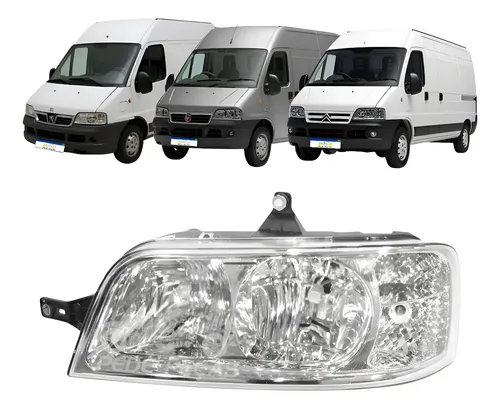 Farol Ducato Jumper Boxer 2007 2008 2009 A 2016 Esquerdo Esquerdo/motorista