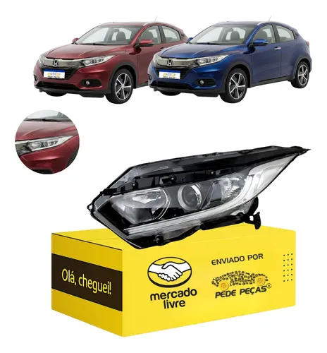 Farol Sinaleira Honda Hrv 2019 A 2021 Led C/motor Novo Le Esquerdo/motorista