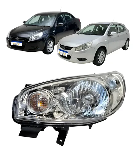 Farol Jac J3 2010 2011 2012 2013 Lado Esquerdo Esquerdo/motorista