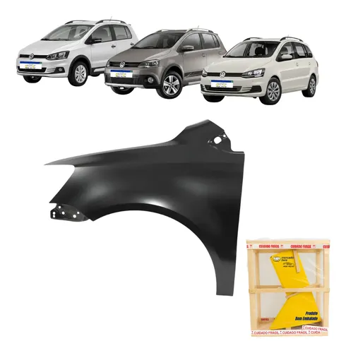 Paralama Esquerdo Vw Fox Spacefox Crossfox 2015 A 2022