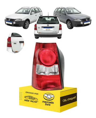 Sinaleira Traseira Vw Parati G4 2006 2007 2008 A 2013 Le Esquerdo Vermelho