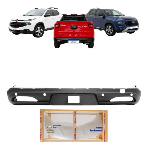 Parachoque Traseiro Fiat Toro Freedom 2016 2017 18 A 24 2025