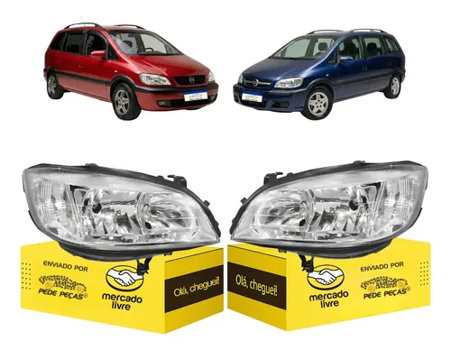 Par Farol Gm Zafira 2001 02 03 04 05 06 07 08 09 10 11 2012 Ambos Lados