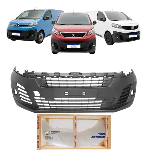 Parachoque Expert Jumpy Scudo 2018 2019 2020 2021 2022 23 24 Preto