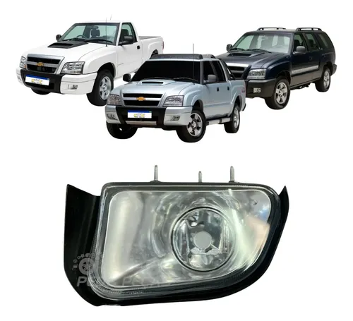 Farol Milha Le Chevrolet Blazer S10 Pit Bull 2001 A 2008