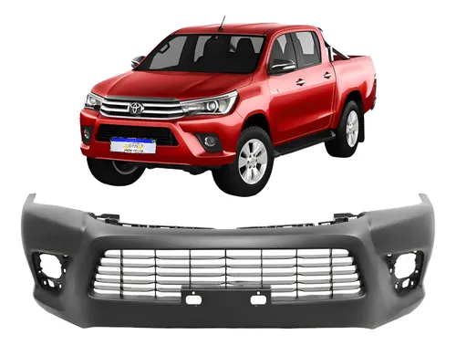 Parachoque Toyota Hilux 2016 2017 2018 2019 2020 Novo Preto