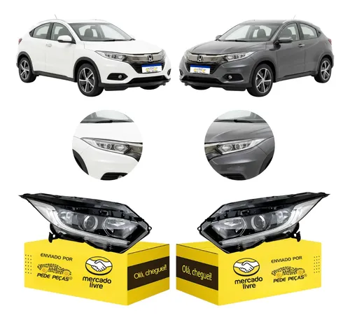 Par Farol Sinaleira Honda Hrv 2019 A 2021 Led C/motor Novo Ambos Lados