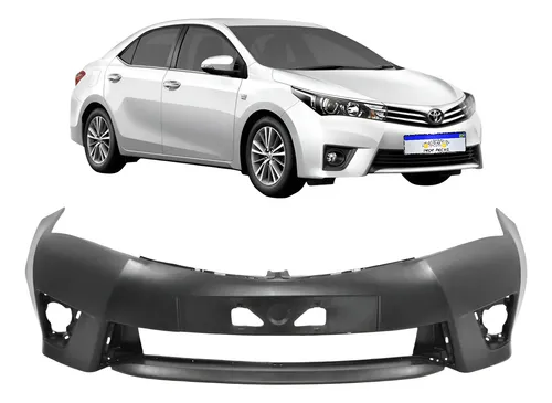 Parachoque Dianteiro Toyota Corolla 2015 2016 2017 Novo Preto
