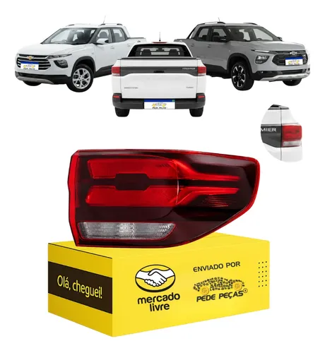 Sinaleira Traseira Gm Montana 2023 A 2026 Lt Ltz Novo Ld Direito/passageiro Vermelho