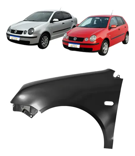 Paralama Volkswagen Polo Hatch Sedan 2003 A 2006 Novo Le