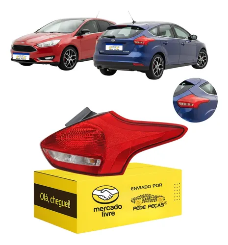Lanterna Sinaleira Ford Focus Hatch 2016 17 18 2019 S/led Ld Direito/passageiro