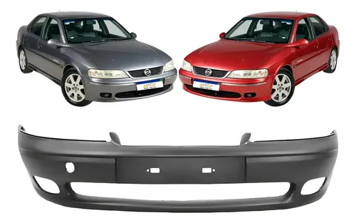Parachoque Chevrolet Vectra 2000 2001 2002 03 04 05 Com Furo Preto