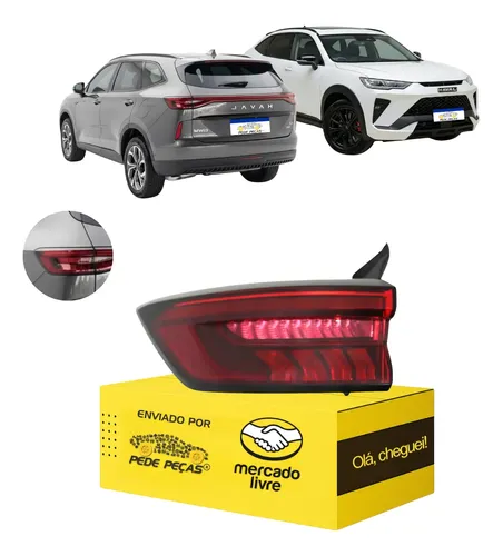 Lanterna Sinaleira Canto Haval H6 Gt E H6 2023 A 2026 L.e Esquerdo/motorista Vermelho