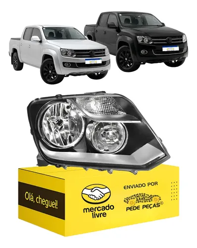 Farol Amarok 2010 2011 2012 2013 2014 2015 2016 L.d Direito/passageiro