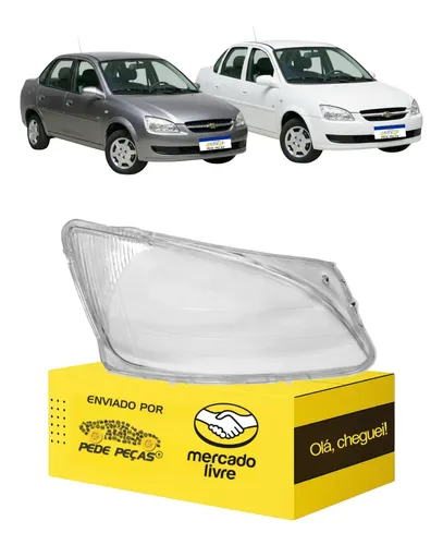 Lente Farol Chevrolet Classic 2011 12 13 14 15 2016 Nova Ld